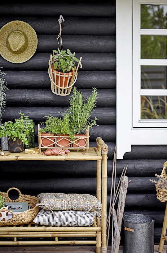 Bloomingville Підставка під квіти підвісна 82045951 коричневий