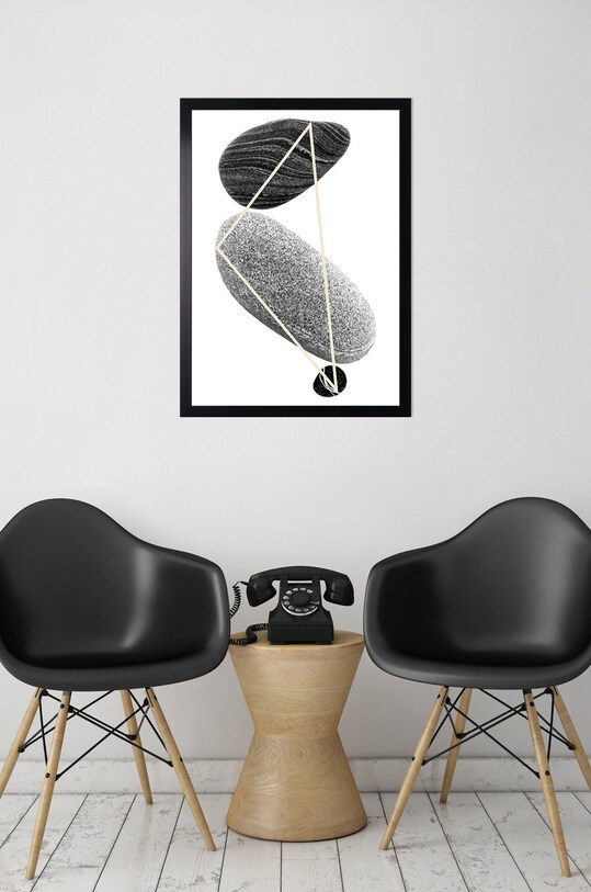 Plakat w ramie AN0003 biały AA00