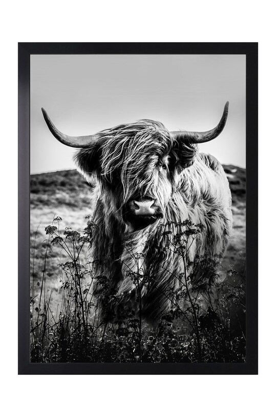Plakat w ramie czarny AN0004