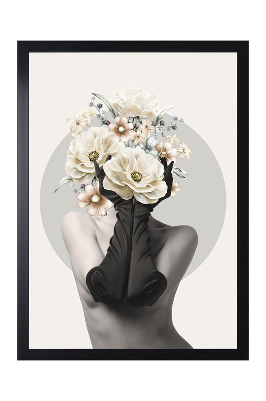 Плакат у рамі чорний AN0006