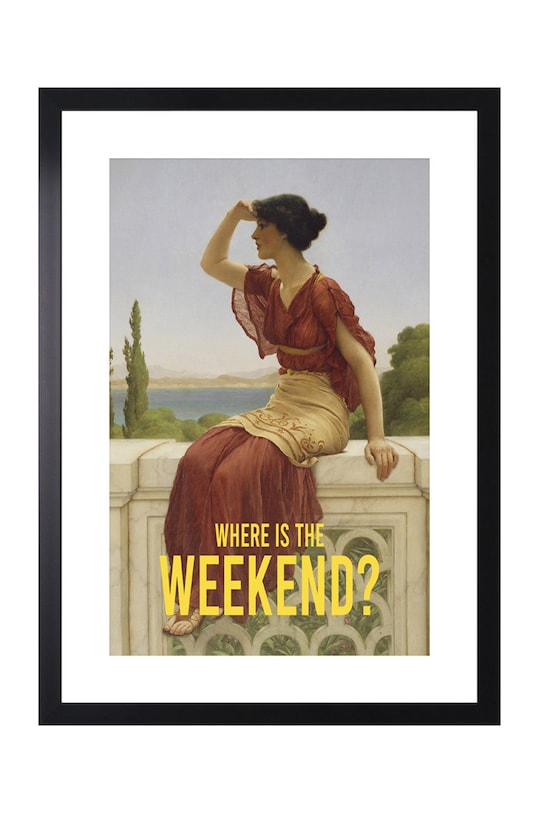 Плакат в рамке мультиколор AN0016