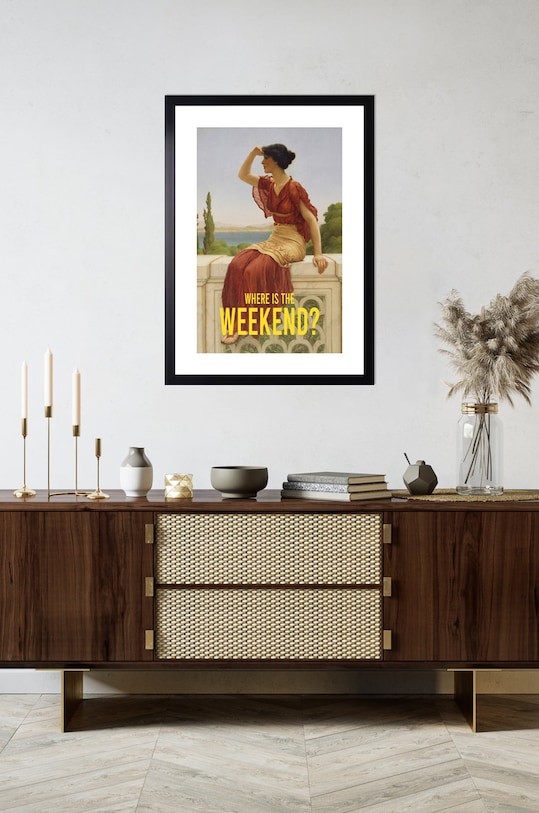 Плакат в рамке AN0016 мультиколор AA00