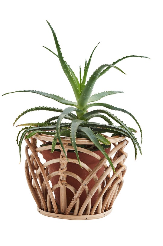 Obal na květináč Madam Stoltz 27646 béžová AA00