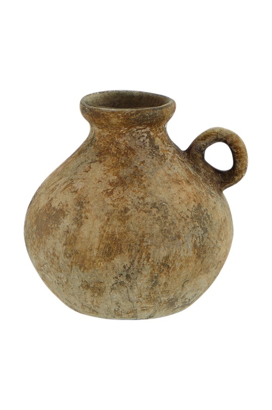 Madam Stoltz wazon dekoracyjny beżowy HY191006.08A