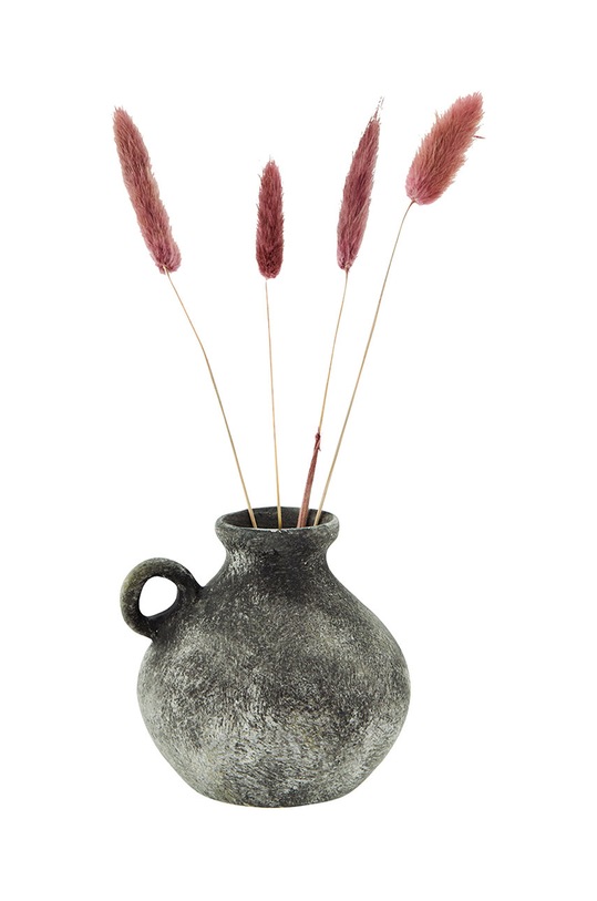 Salon i sypialnia Madam Stoltz wazon dekoracyjny HY191006.08C szary