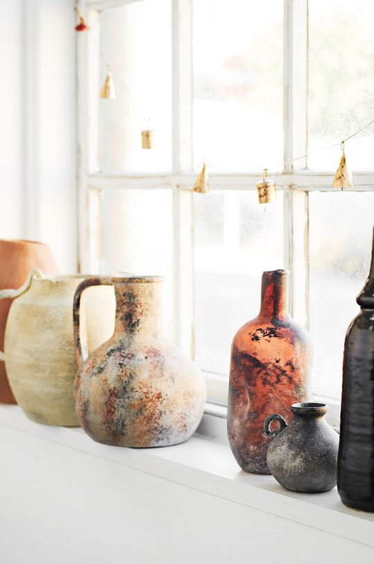 Madam Stoltz wazon dekoracyjny HY191006.08C szary