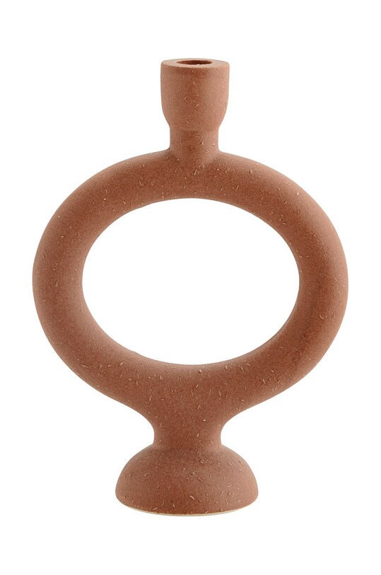 Madam Stoltz Декоративный подсвечник оранжевый HY19308.28.B