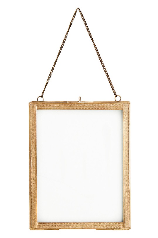 Madam Stoltz ramka na zdjęcia beżowy PCH15612A