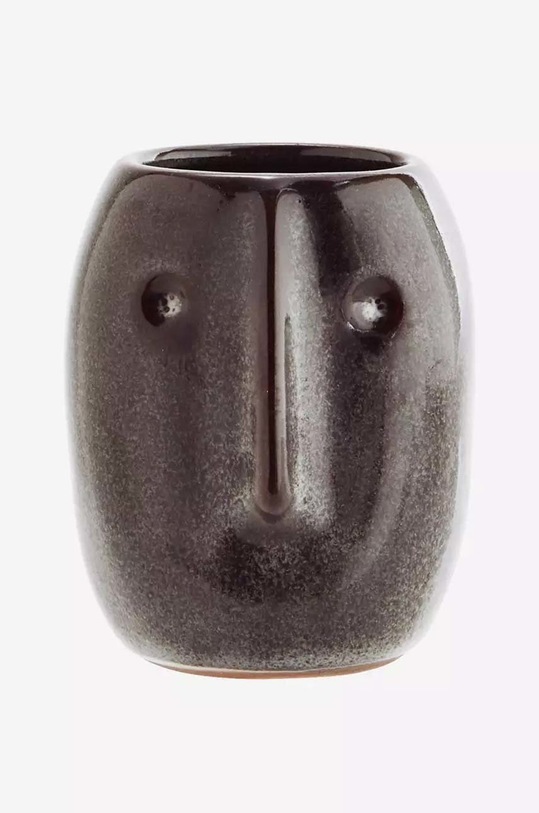 Madam Stoltz virágcserép fekete HY15321H.10B