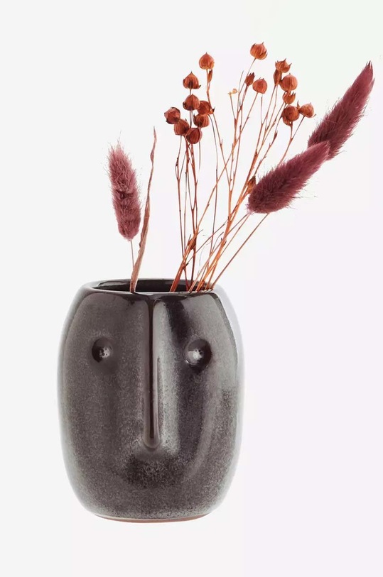 Madam Stoltz virágcserép HY15321H.10B fekete AA00