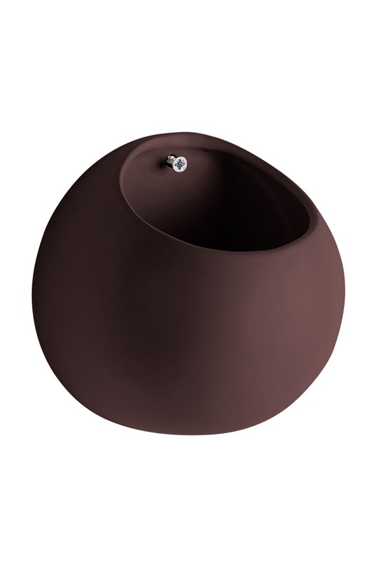 Obývacia izba a spálňa Present Time Nástenný kvetináč PT3382PU fialová