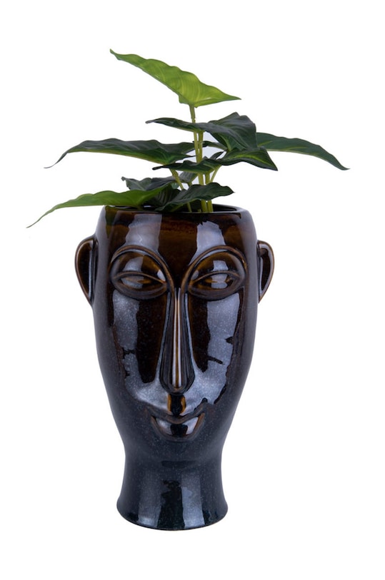 Present Time Květináč PT3553BR hnědá AA00