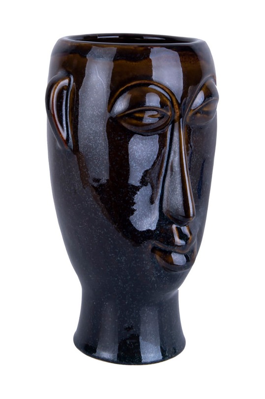 Obývací pokoj a ložnice Present Time Květináč PT3553BR hnědá