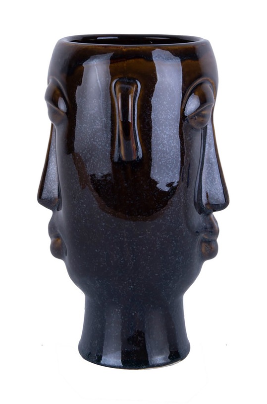 Present Time Květináč hnědá PT3553BR