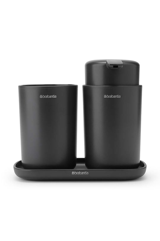 Brabantia set accesorii pentru baie (3-pack) gri 280368