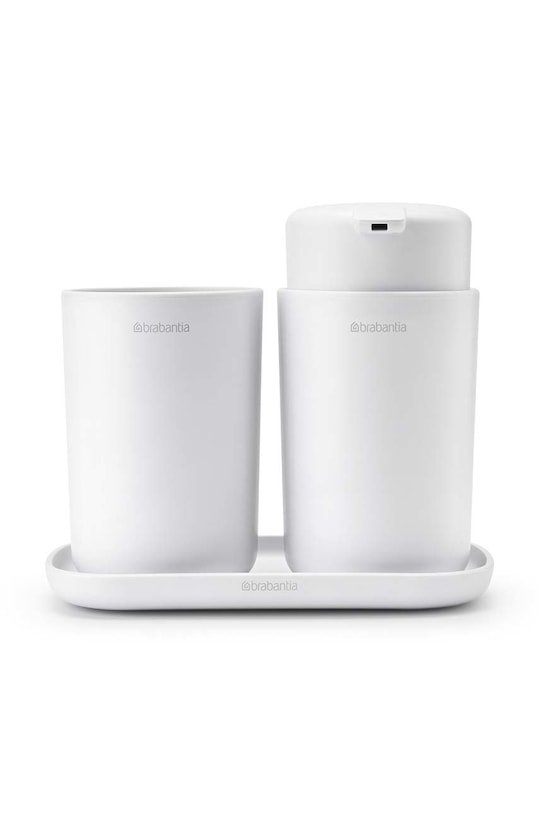 Brabantia Комплект аксесоари за баня (3 броя) бял 280382