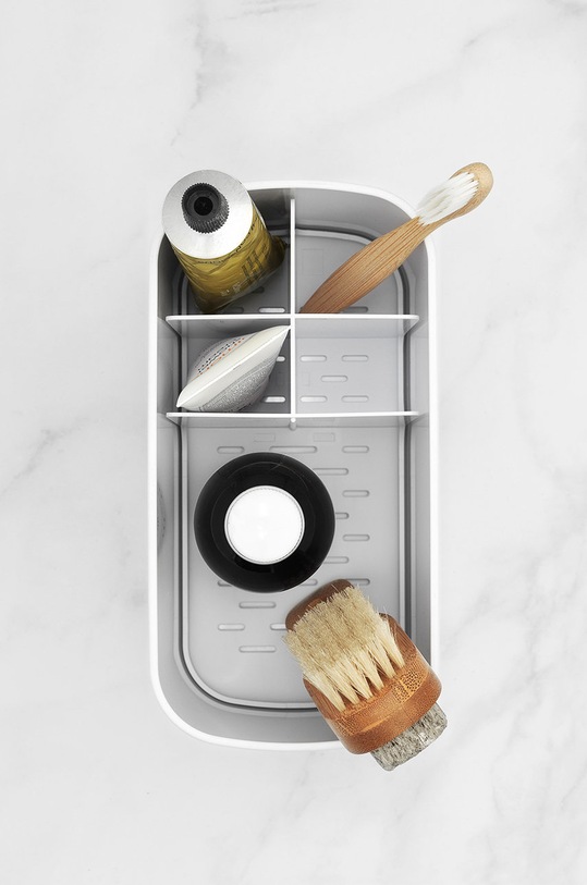 Brabantia organizator de baie 280108 alb