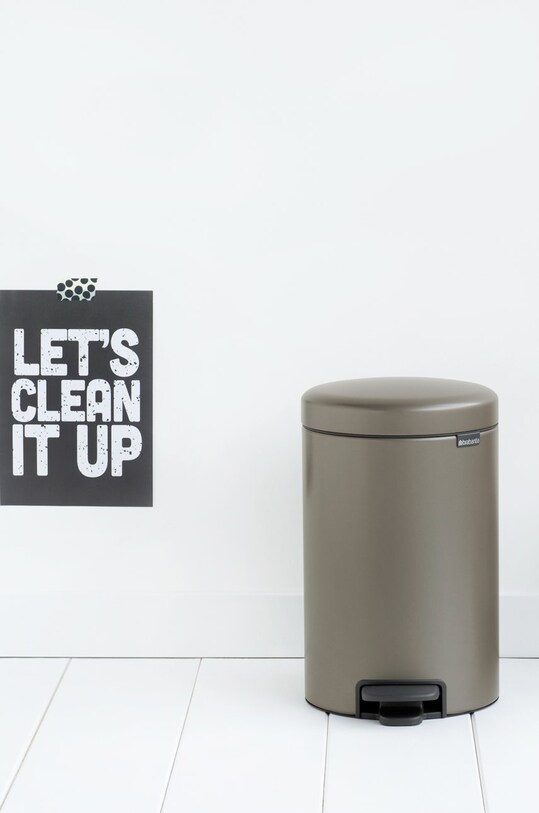 Brabantia Odpadkový kôš 12 L 113628. sivá