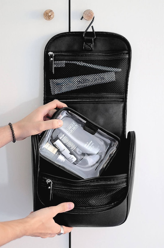 Stackers kosmetyczka podróżna 74334 czarny AA00