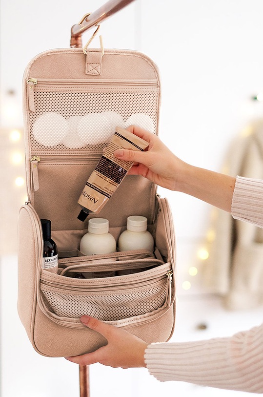 Dodaci Stackers putna kozmetička torbica 74320 roza