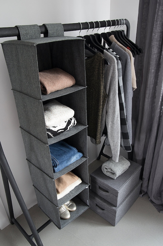 Bigso Box of Sweden οργανωτής ντουλάπας 6939S0101 γκρί