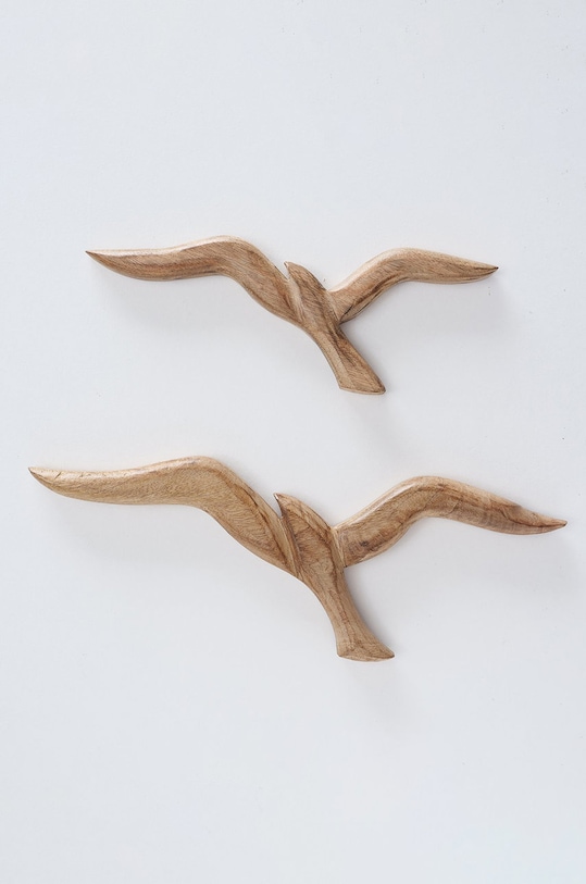 Boltze Nástenná dekorácia (2-pak) 1007948 žltá AA00