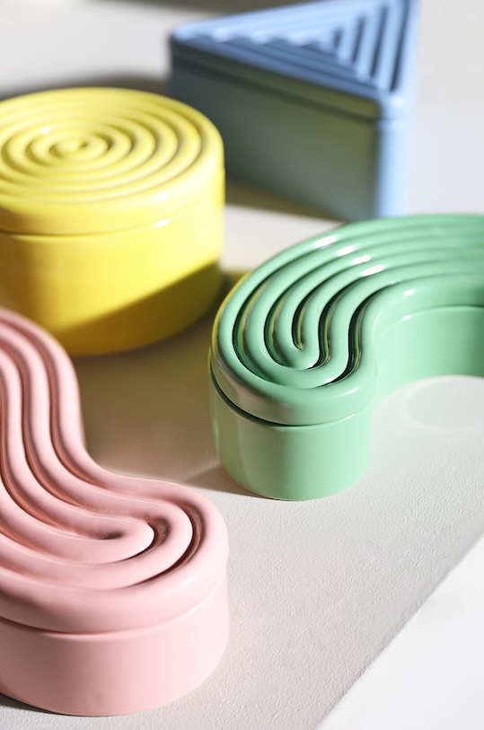 &k amsterdam kutijca za sitnice Bean Green 1458.01 zelena AA00