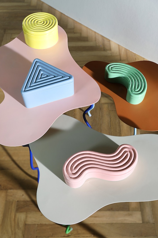 Dnevni boravak i spavaća soba &k amsterdam kutijca za sitnice Bean Green 1458.01 zelena