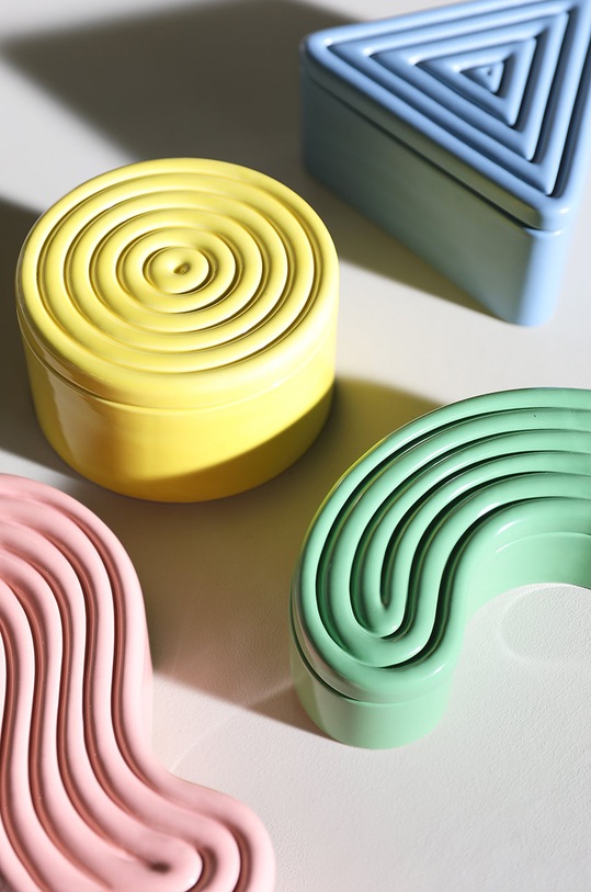 &k amsterdam kutijca za sitnice Bean Green 1458.01 zelena