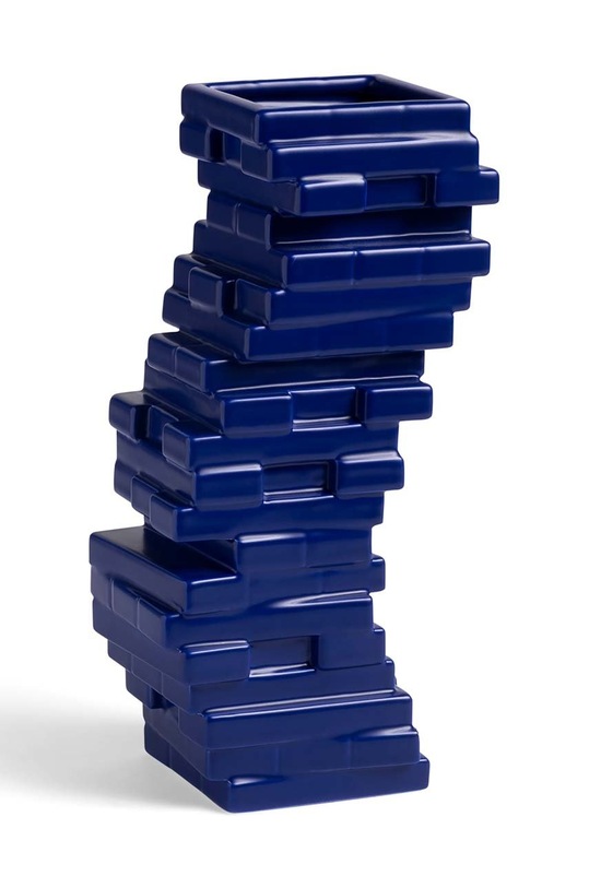 &k amsterdam Dekoratívna váza Pile Blue modrá 3532.01