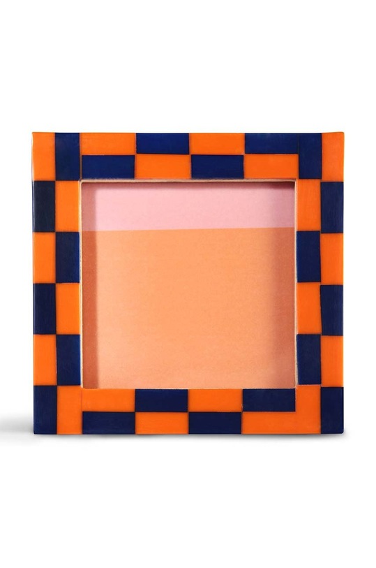 &k amsterdam Fotorámeček Check Square oranžová 3531.05