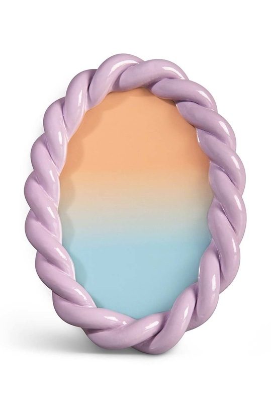 &k amsterdam ramka na zdjęcia Braid Oval różowy 1651.06