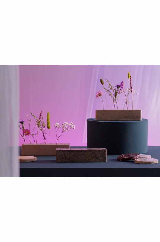 &k amsterdam Dekoračná váza Flowerbrick ružová 1223.18