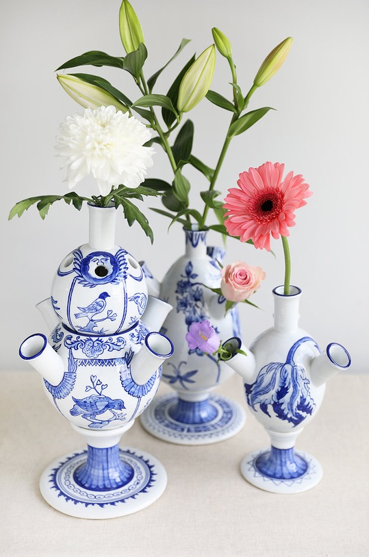 &k amsterdam wazon dekoracyjny Anouk Tulip Large 1219.02 biały AA00