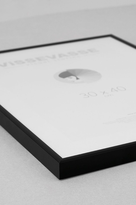 Vissevasse Рамка для постера Matt Black 40x40 см чёрный F.2015.600.RSM