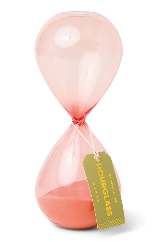 Designworks Ink klepsydra biurkowa pomarańczowy DHGL30.2022EU