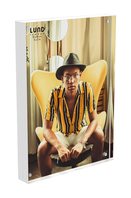 Lund London ramka na zdjęcia Skittle 13 x 18 cm biały 7220