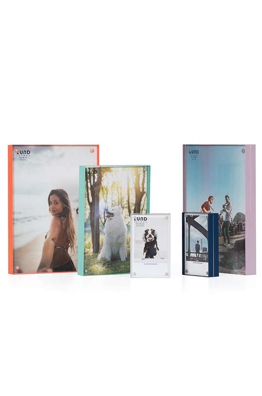 Salon i sypialnia Lund London ramka na zdjęcia Skittle 13 x 18 cm 7220 biały