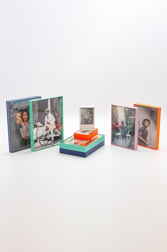 Lund London ramka na zdjęcia Skittle 13 x 18 cm 7223 niebieski