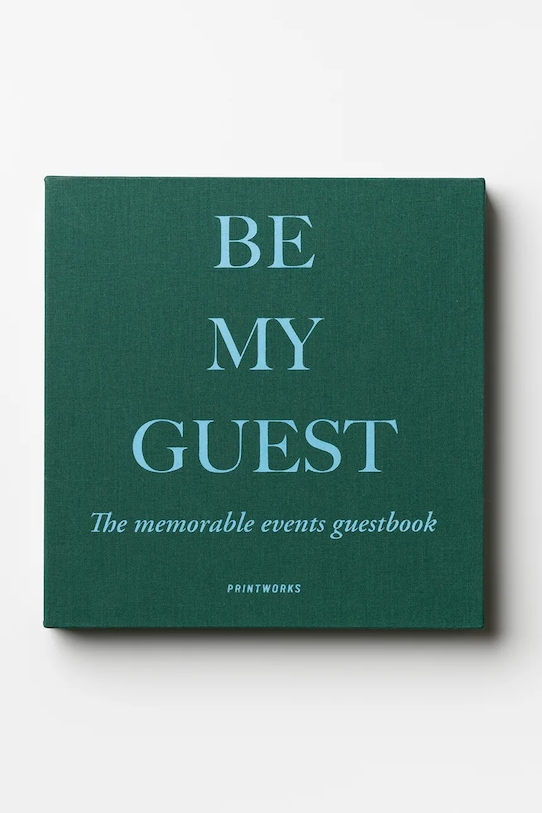 Printworks Гостьова книга зелений PW00374