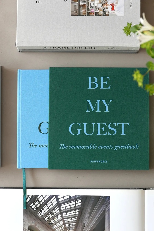 Лайфстайл Printworks Гостьова книга PW00374 зелений