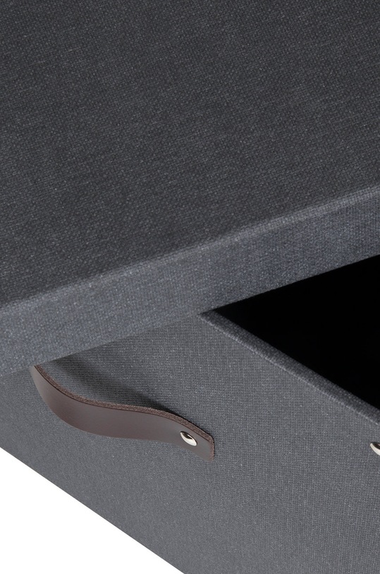 Bigso Box of Sweden cutie de depozitare Logan 9901C6849LEA648 negru