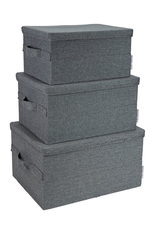 Obývacia izba a spálňa Bigso Box of Sweden Úložný box Box Storage 6936S0101 sivá