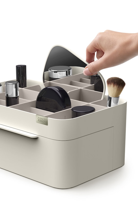 Joseph Joseph organizator de cosmetice cu oglindă Viva bej 75005