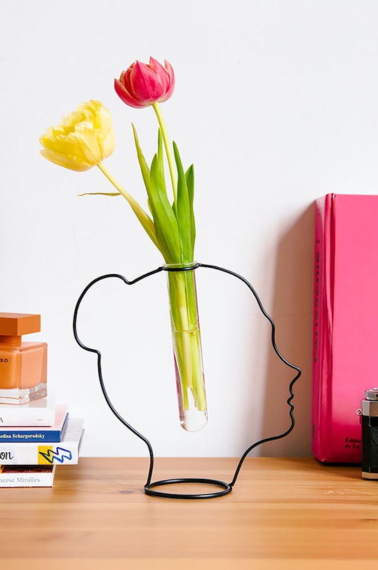 Dnevna soba in spalnica Balvi dekorativna vaza Lady Silhouette 27600 črna