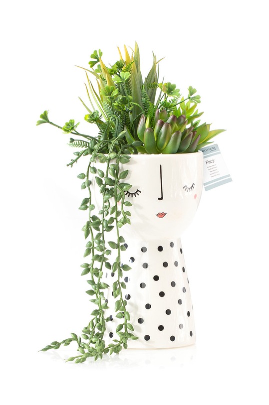 Sztuczna roślina w doniczce zielony 4251838545621