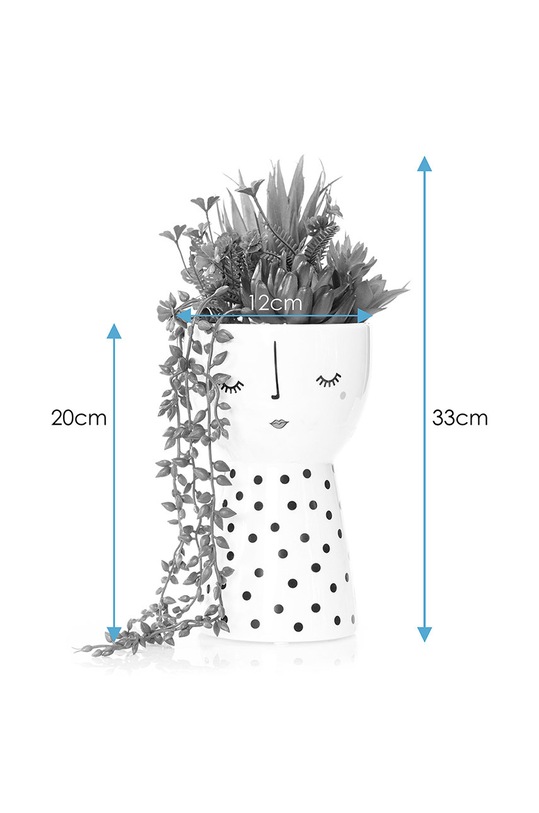 Sztuczna roślina w doniczce zielony 4251838545621