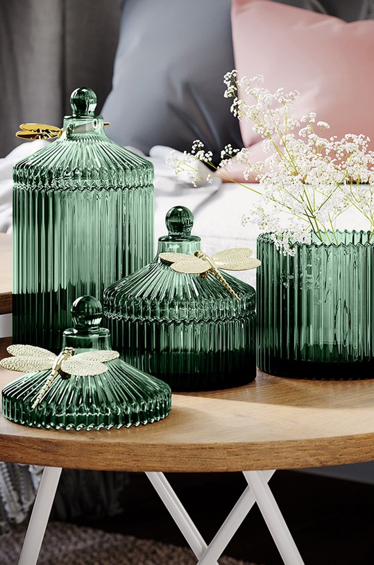 Salon i sypialnia Pojemnik na biżuterię 4251838548776 zielony