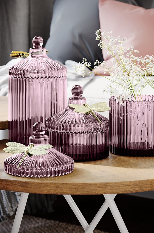 Salon i sypialnia Pojemnik na biżuterię 4251838548738 fioletowy