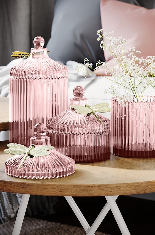 Salon i sypialnia Pojemnik na biżuterię Dragonfly 4251838548752 różowy